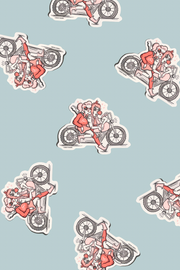 Moto Babes Sticker