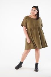 Muffy Dress in Dried Oregano